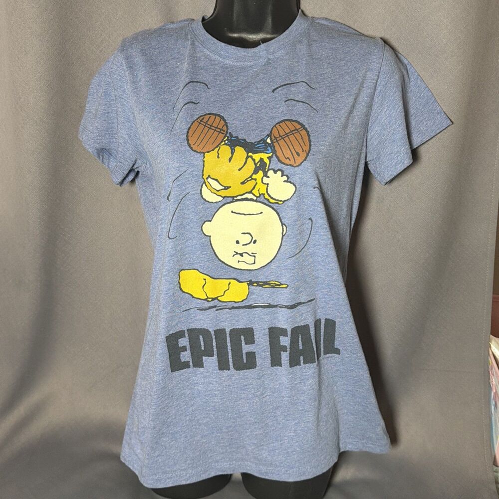 Charlie Brow Epic Fail Tee Shirt, Women’s/juniors Size XL-168
